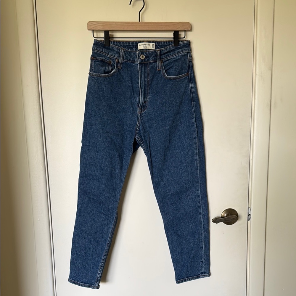 Abercrombie & Fitch High Rise Blue Jeans